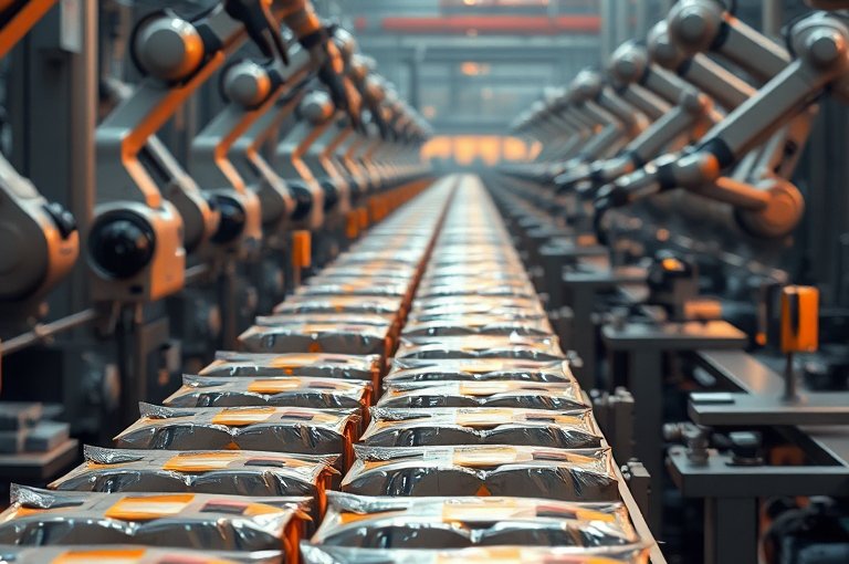 大米真空包裝線：高效節能助力食品安全