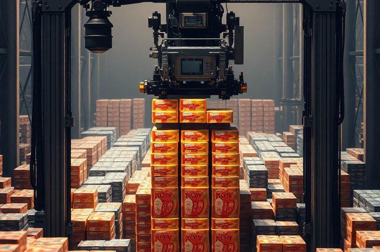 堆垛機機器人:優(yōu)化倉儲效率的智能助手