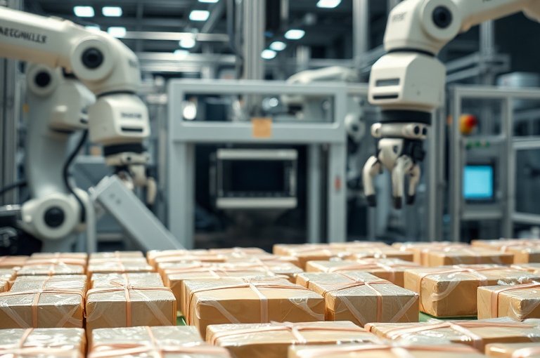 蘇州智能工廠碼垛機器人提升倉儲效率與節能效果