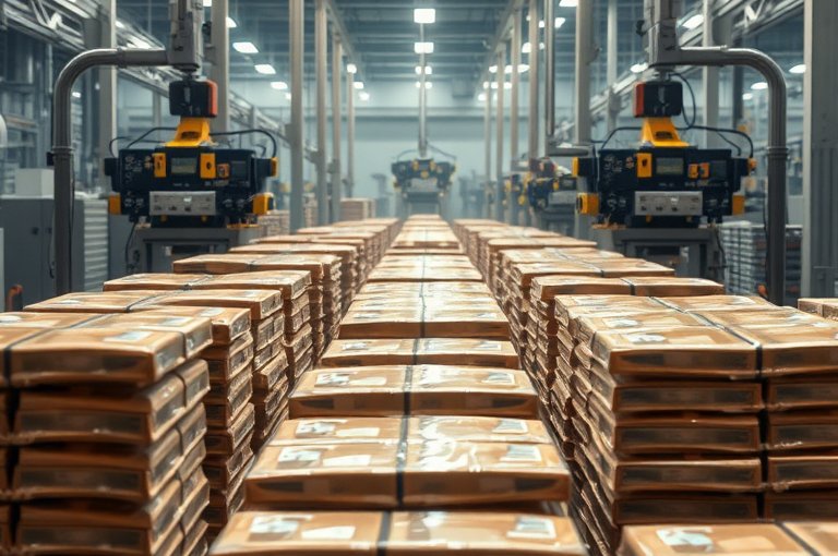 全自動包裝線節能高效，智能化解決方案