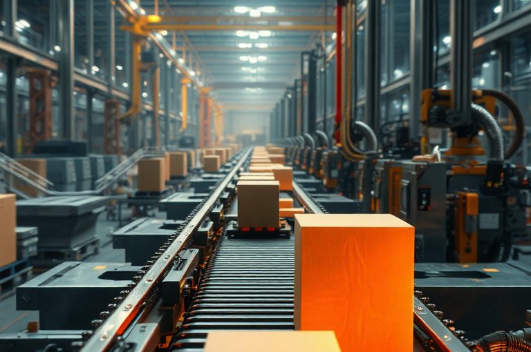 全自動機器人碼垛生產線