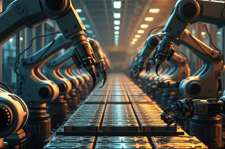 新能源電池組裝自動化生產(chǎn)線